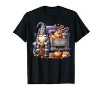 Farm Fresh Pumpkin GNOME with GNOME Garden Sign Pumpkin Fall Camiseta