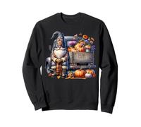 Farm Fresh Pumpkin GNOME with GNOME Garden Sign Pumpkin Fall Sudadera