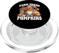 Farm Fresh Pumpkins GNOME Graphic Women Cute Pumpkin Truck PopSockets PopGrip para MagSafe