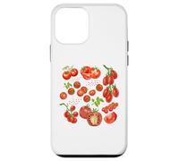 Farm Fresh Tomate Fruit Garden Cottagecore Vegan Aesthetic Carcasa para iPhone 12 Mini