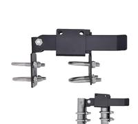 Farm Gate Latch, Cadena Link Fence Gate Latch, Strong Arm Double Gate Latch, Heavy Duty Lockable Strong Closing Connection For Large Residential Farm Outdoor Cattle Livestock