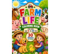 Farm Life Coloring Book