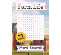 Farm Life Word Search Book: Word Searches with Easy to Read Print about the Countryside, Animals, and More | 6x9inches, 110 pages |50+ Puzzles … Gifts for Holidays, Great for Vacations and Free Times