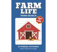 Farm Life Word Search: Farm Life Word Find For Seniors & Teens