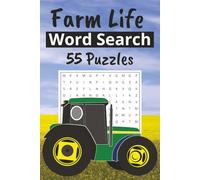 Farm Life Word Search Puzzle Book: Word Searches with Easy to Read Print about Farms, Farm Life, Farming and more. | 6x9 inches, 110 pages | 55 ... stuffer, a fun gift, or a way to relax.
