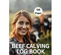 Farm Livestock Birthing Record Keeper | Animal Breeding & Calf Management Logbook: Track Animal Birth Details, Health Records & Farm Notes | 120 Pages | 8.5 x 11 Inch