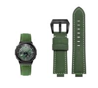 Farm Oak - Correa de reloj de piel de vaca esmerilada para hombre Casio G-SHOCK GA-2100 GM2100 GM-110 GA110 DW5600 Series, 24-16mm, Cuero, Ágata