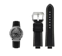 Farm Oak Modificado para Casio G-Shock GA-2100 GM2100 GM-110 GA110 DW5600 Series Frosted Cow Hide Correa de Reloj de Cuero para Hombres