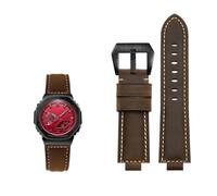 Farm Oak Modificado para Casio G-Shock GA-2100 GM2100 GM-110 GA110 DW5600 Series Frosted Cow Hide Correa de Reloj de Cuero para Hombres