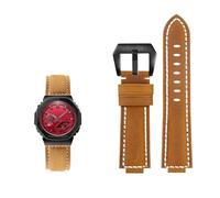 Farm Oak Modificado para Casio G-Shock GA-2100 GM2100 GM-110 GA110 DW5600 Series Frosted Cow Hide Correa de Reloj de Cuero para Hombres