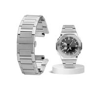 Farm Oak-pulsera de acero inoxidable modificada for reloj Casio G-SHOCK GM-110 GA-110 DW-5600 GW-B5600 GM2100 GA2100, correa de Metal(Silver)