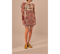 FARM Rio Riad Cream Knit Dress Talla: XXS | Mini Vestidos Outlet | Mujer | Blanco