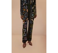 FARM Rio Winter Garden Black Pajama Pants Talla: M | Pantalones Formales Outlet | Mujer | Negro