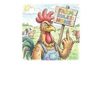 Farm Rules: None: Funny Rooster Attitude Journal - 6x9 Lined Notebook with 100 Pages for Humor, Notes & Daily Writing