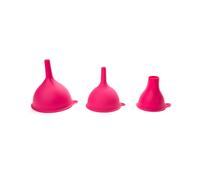 Farm to Table 5888 Canning Funnel Set Silicone 3Piece