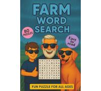 Farm Word Search: Fun Puzzle for All Ages about Farm Life, Animals, Crops, and Country Living | Easy-to-Read Print | 80 Word Search Puzzles | 100 Pages