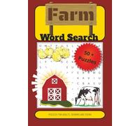 Farm Word Search Puzzle Book: Engaging Word Puzzles Featuring Animals, Crops, Equipment, Seasons, and Country Life