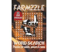 Farm Word Search Puzzle Book: Word Searches with Easy to Read Print about Farm Animals, Crops, Country Living and More | 6x9 inches, 110 pages | 55 ... holidays, and lazy afternoons in the country!