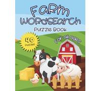 Farm Wordsearch Puzzle Book: Farm Life and Animal Words for Kids