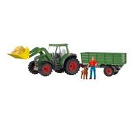 schleich® Figura Tractor con remolque 42608