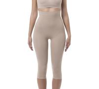 Farmacell 323 (Powder, M/L) Faja Pantalón Capri Mujer Anticelulitis Masaje, Push Up, Vientre Plano, Made in Italy