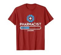 Farmacéutico Cargando Medicina Farmacia Estudiantes Farmacéuticos Camiseta, Hombre, Arándano, M