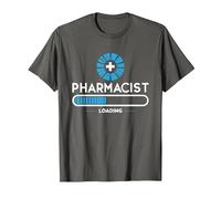 Farmacéutico Cargando Medicina Farmacia Estudiantes Farmacéuticos Camiseta, Hombre, Asfalto, 6XL