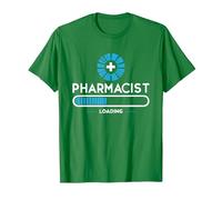 Farmacéutico Cargando Medicina Farmacia Estudiantes Farmacéuticos Camiseta, Hombre, Verde Kelly, XL