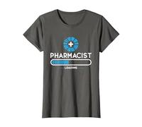 Farmacéutico Cargando Medicina Farmacia Estudiantes Farmacéuticos Camiseta, Mujer, Asfalto, M