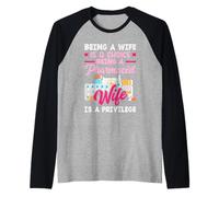 Farmacéutico Esposa Es Un Privilegio Apreciación Farmacia Tech Camiseta Manga Raglan