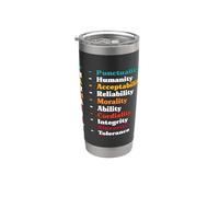 Farmacéutico Puntualidad Humanidad Medicina Técnico Farmacia Vaso térmico de acero inoxidable de doble pared