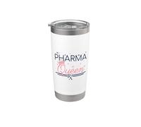 Farmacia Pharma Queen Farmacéutica Técnico Vaso térmico de acero inoxidable de doble pared