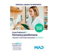 farmacia y parafarmacia (grupo profesional e2). ministerios. tema rio