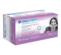 Farmaconfort Plus - Compresas mini algodón - Incontinencia ligera - 15 uds