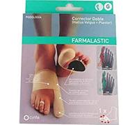 Farmalastic Corrector Doble Juanetes Y Plantar Pie Izq. T-M