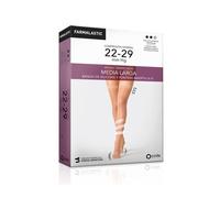 Farmalastic Media Comp Normal Puntera Abierta Camel T- G 1 Par