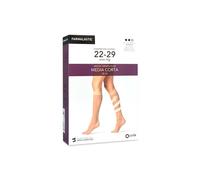 Farmalastic Media Corta (A-D) compresión normal T-pequeña beige 1 Par