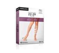 Farmalastic Media Corta Comp Normal Abierta Negro T-M 1 Par