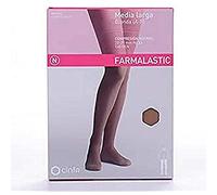 Farmalastic Media Larga Blonda Compresión normal T-M Camel 1 Par