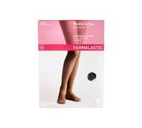 Farmalastic Media Larga Blonda (A-F) Comp Normal Negra T-M 1 Par
