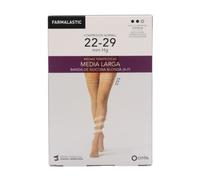 Farmalastic media larga blonda (A-F) comp. normal T-extra grande negro 1ud