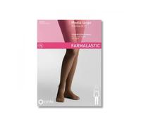 Farmalastic Media Larga blonda (A-F) compresión normal T-grande negro 1 Par