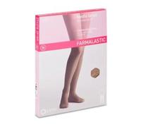 Farmalastic Media Larga Blonda Compresión Normal Beige, Talla Reina Plus