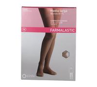 Farmalastic Medias Largas Compresión Normal Color Camel T-G 1 Par