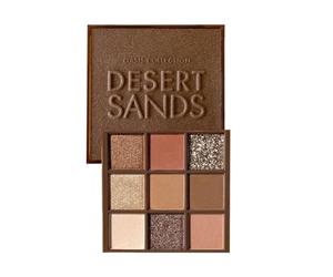 FARMASI Paleta de sombras de ojos desnudas, paleta de sombras de ojos versátil para cautivar desde acabados suaves a intensos, mate y brillantes, 0.28 oz, arenas del desierto