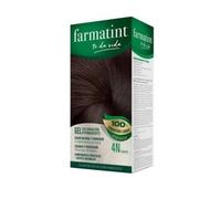 Farmatint 4N Castaño 130 Ml -Tinte Para Cabello, Color Uniforme