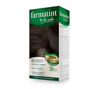 Farmatint Gel 3N Castaño Oscuro, Tinte Cabello Sin Amoníaco, 135 ml | Coloración Origen Vegetal, Aceites Naturales, Sin Parafinas ni Amoníaco, Cubre 100% Canas, Dermatológicamente Testado
