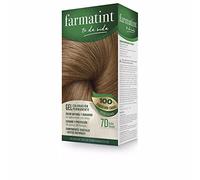 Farmatint Gel 7D Rubio Dorado | Color natural y duradero | Componentes vegetales y aceites naturales | Sin amoníaco | Sin Parabenos | Dermatológicamente testado, 135ml