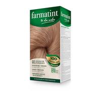 Farmatint Gel 8N Rubio Claro, Tinte Cabello Sin Amoníaco, 135 ml | Coloración Origen Vegetal, Aceites Naturales, Sin Parafinas ni Amoníaco, Cubre 100% Canas, Dermatológicamente Testado