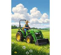 Farmer 3000 Piece Jigsaw Puzzles for Adults, Colourful, Challenging & Brainteasing Adult Puzzles 3000 Pieces Tractor, Fun jigsaws for The Whole Family 48x32 Inch